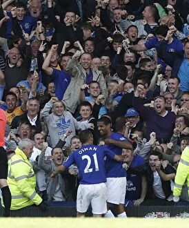 Images Dated 22nd May 2011: Jermaine Beckford's Dramatic Last-Minute Winner: Everton FC vs Chelsea