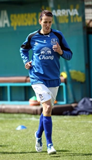 Everton Ladies Prints: Jill Scott at Arriva Stadium: Everton Ladies vs