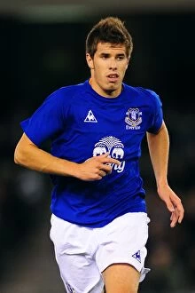 Images Dated 14th July 2010: Joao Silva: Everton's Unyielding Defensive Fortress