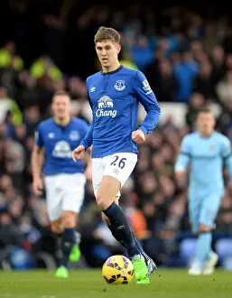 John Stones at Goodison Park: Everton vs Manchester City - Barclays Premier League Showdown