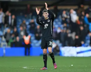 John Stones Salutes Everton Fans: Queens Park Rangers vs. Everton, Premier League