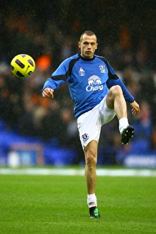 05 February 2011 Everton V Blackpool Prints: Johnny Heitinga in Action: Everton vs