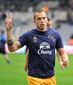05 November 2011, Newcastle United V Everton Prints: Johnny Heitinga in Action: Everton vs