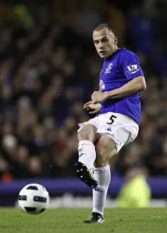 09 Mar 2011 Everton V Birmingham City Prints: Johnny Heitinga: In Action for Everton vs Birmingham City