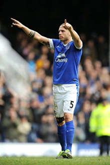 Everton 2 V Manchester City 0 : Goodison Park : 16-03-2013 Prints: Johnny Heitinga's Glorious Moment: Everton's Victory Over Manchester City (16-03-2013)