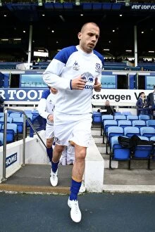 Images Dated 13th May 2012: Johnny Heitinga's Premier League Preparation: Everton vs. Newcastle United at Goodison Park