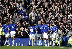 Joleon Lescott Scores the Decisive Goal: Everton's Victory over Stoke City in the 08/09 Barclays Premier League
