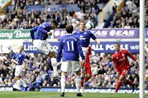 Joleon Lescott Scores First Everton Goal: Everton vs. Middlesbrough, Barclays Premier League, Goodison Park, September 30, 2007