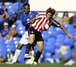 Joleon Lescott Prints: Joleon Lescott's Thrilling Everton Debut: A New Era Begins