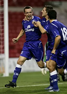 Jose Baxter and Dan Gosling: Everton's First-Goal Duo in 2008 Nottingham Forest Pre-Season Friendly