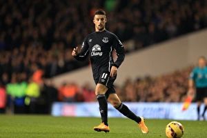 Kevin Mirallas in Action: Everton vs. Tottenham Hotspur, Premier League - White Hart Lane