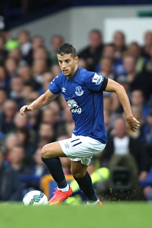 Kevin Mirallas in Action: Everton vs Chelsea, Premier League Showdown at Goodison Park