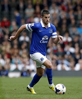 Fulham 1 V Everton 3 : Craven Cottage : 30-03-2014 Prints: Kevin Mirallas Scores the Game-Winning Goal: Everton's 3-1 Victory over Fulham (BPL)