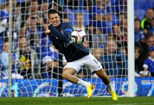 Capital One Cup Prints: Kevin Mirallas Scores the Winner: Everton Triumphs in Capital One Cup Clash vs