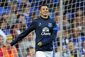 Capital One Cup Prints: Kevin Mirallas Scores the Winner: Everton's Triumph in Capital One Cup Clash vs