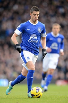 Fulham 2 V Everton 2 : Craven Cottage : 03-11-2012 Prints: Kevin Mirallas Thrilling Double: Everton's Comeback at Fulham (3-11-2012)