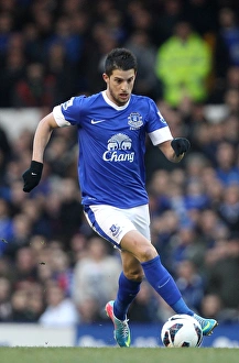 Everton 1 V Stoke City 0 : Goodison Park : 30-03-2013 Prints: Kevin Mirallas's Strike: Everton's Triumph Over Stoke City in the Barclays Premier League (March 30)