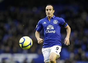 Images Dated 7th January 2012: Landon Donovan's FA Cup Debut for Everton FC: Everton vs Tamworth, Goodison Park (07.01.2012)
