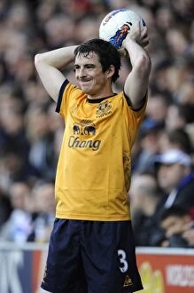 Images Dated 3rd March 2012: Leighton Baines, Everton