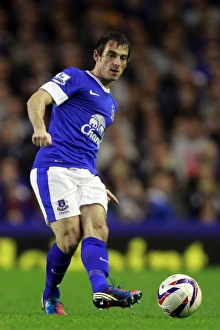 Capital One Cup Prints: Leighton Baines and Everton's 5-0 Capital One Cup Triumph over Leyton Orient (29-08-2012)