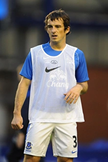 Capital One Cup Prints: Leighton Baines and Everton's 5-0 Capital One Cup Victory Over Leyton Orient (29-08-2012)