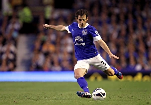 Everton 1 V Manchester United 0 : Goodison Park: 20-08-2012 Prints: Leighton Baines Game-Winning Goal: Everton 1-0 Manchester United (Goodison Park, 2012)
