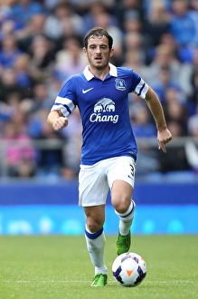 Pre-Season Friendly Prints: Leighton Baines Leadership: Everton Edge Past Real Betis 2-1 in Pre-Season Clash (11-08-2013)