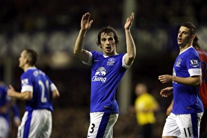Leighton Baines Leadership: Everton's 2-1 Victory over West Bromwich Albion (Barclays Premier League, 30-01-2013)