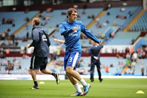 Aston Villa 1 V Everton 3: Villa Park: 25-08-2012 Prints: Leighton Baines Leadership: Everton's Triumph over Aston Villa (25-08-2012)