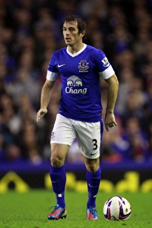 Capital One Cup Prints: Leighton Baines Leads Everton to 5-0 Capital One Cup Victory over Leyton Orient (29-08-2012)