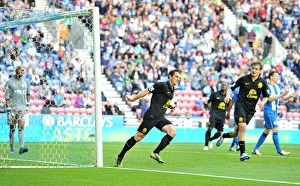Leighton Baines Scores Dramatic Penalty: Wigan Athletic 2 - Everton 2 (Barclays Premier League, October 6, 2012)