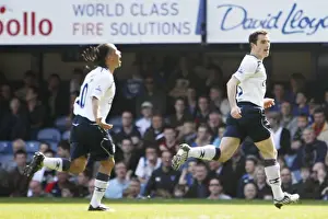 Leighton Baines Scores First Goal: Everton's Triumph over Portsmouth in the Barclays Premier League (21/3/09)