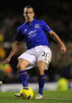 17 December 2011, Everton v Norwich City Collection: Leon Osman