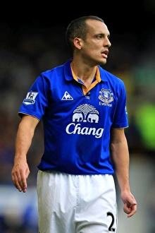 29 October 2011, Everton V Manchester United Prints: Leon Osman, Everton