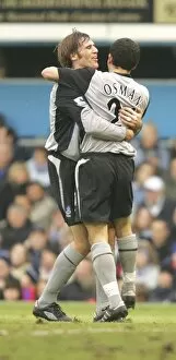 Images Dated 14th January 2006: Leon Osman and Kevin Kilbane