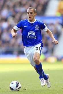 Framed Print : Leon Osman Scores the Third Goal in Everton's 3-1 Victory over Southampton at Goodison Park (BPL 2012) Framed Print : Leon Osman Scores the Third Goal in Everton's 3-1 Victory over Southampton at Goodison Park (BPL 2012)