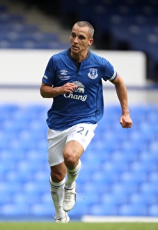 Full Length Prints: Leon Osman Testimonial: Everton vs FC Porto at Goodison Park