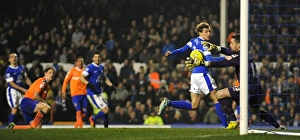 FA Cup Prints: Leon Osman's Game-Winning Header: Everton Advances in FA Cup against Oldham Athletic