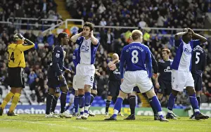 Birmingham V Everton Prints: Liam Ridgewell's Missed Goal Opportunity: Birmingham City vs. Everton (2008)