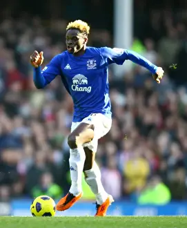 Louis Saha's Dramatic Winner: Everton Triumphs Over Sunderland at Goodison Park (Barclays Premier League, 26 February 2011)