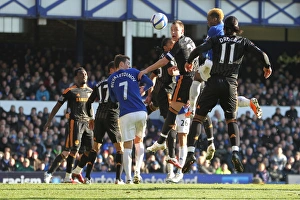 FA Cup Prints: Louis Saha's Stunner: Everton's FA Cup Opener vs. Chelsea (29 January 2011)