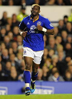 Carling Cup Prints: Louis Saha's Stunner: Everton's Shocking Goal Against Chelsea in Carling Cup (26 October 2011)