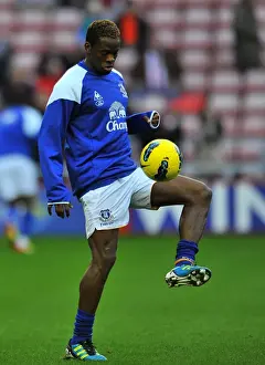 Louis Saha's Stunning Goal: Everton's Christmas Victory at Sunderland's Stadium of Light (December 26, 2011, Barclays Premier League)