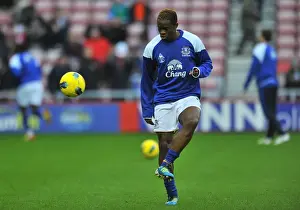 26 December 2011, Sunderland V Everton Prints: Louis Saha's Thrilling Goal: Everton's Victory Over Sunderland in the Premier League (December 2011)