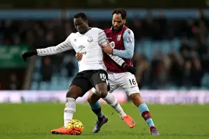 Lukaku vs. Lescott: A Premier League Battle for Ball Possession