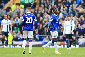 Everton 2 V Manchester City 3 : Goodison Park : 03-05-2014 Prints: Lukaku's Strike: Everton 2 - Manchester City 3 (03-05-2014, Goodison Park)
