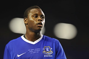 Pre Season Friendly - Everton V AEK Athens - Goodison Park Prints: Magaye Gueye in Action: Everton FC vs AEK Athens Pre-Season Friendly at Goodison Park