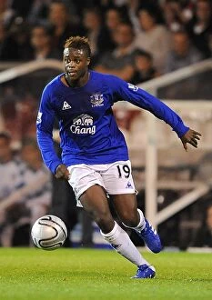Images Dated 30th November 2010: Magaye Gueye in Action: Everton vs. Brentford, Carling Cup Third Round, 21 September 2010
