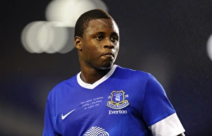 Pre Season Friendly - Everton V AEK Athens - Goodison Park Prints: Magaye Gueye in Action: Everton vs AEK Athens - Pre-Season Friendly at Goodison Park