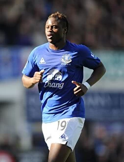 04 April 2011 Everton v Aston Villa Collection: Magaye Gueye, Everton